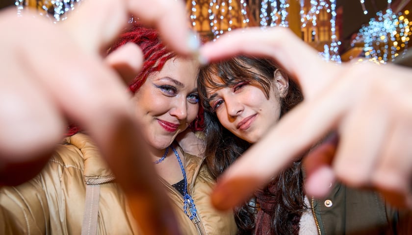 Sylwester na wrocławskim jarmarku w Rynku