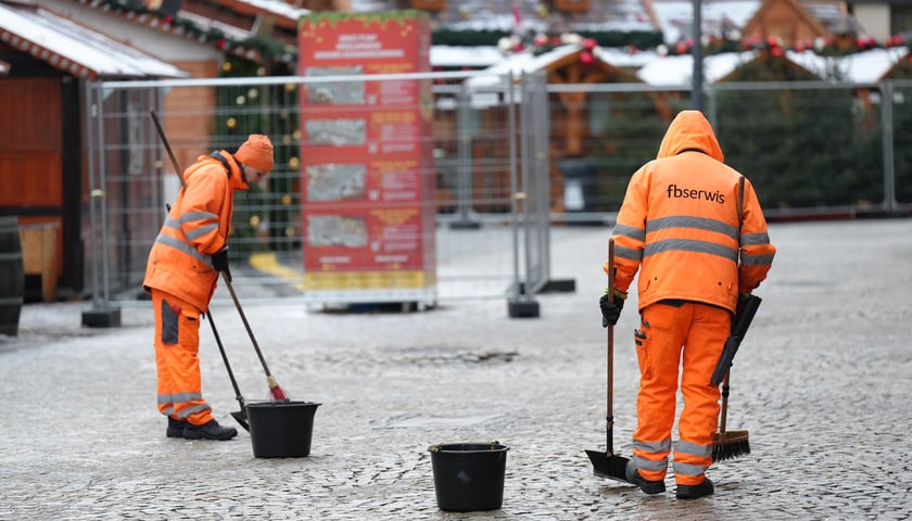 Miasto już posprzątane - noworoczne porządki we Wrocławiu 2026