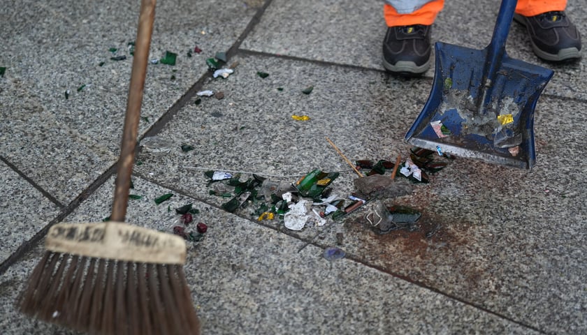 Miasto już posprzątane - noworoczne porządki we Wrocławiu 2026