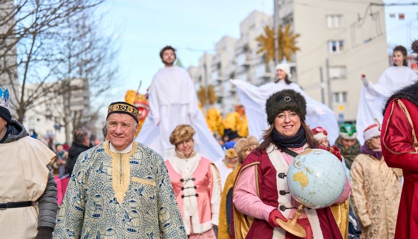 Orszak Trzech Kr&oacute;li we Wrocławiu, 06.01.2026