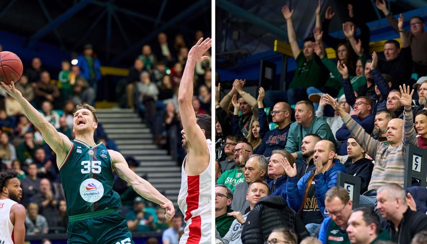 Dotkliwa porażka koszykarzy Śląska w EuroCupie. Zobacz zdjęcia z meczu