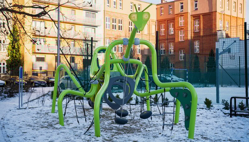 Modliszka to tak naprawdę urządzenie wielofunkcyjne dla dzieci