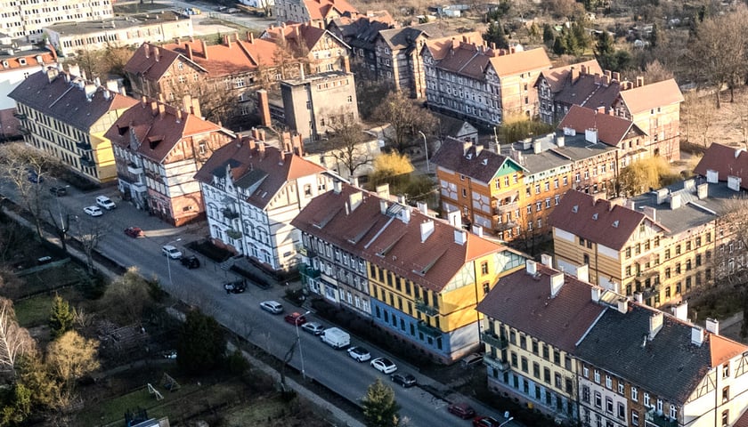 Brochów - widok z drona