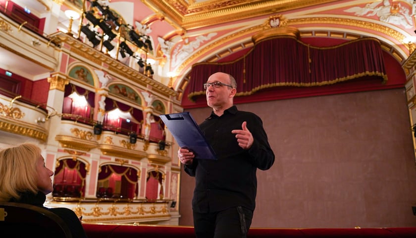 Zwiedzanie Opery Wrocławskiej podczas Operowego Labiryntu
