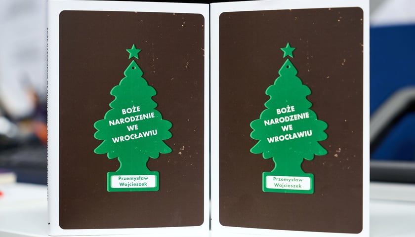 Najnowsza książka Przemysława Wojcieszka „Boże Narodzenie we Wrocławiu”. 