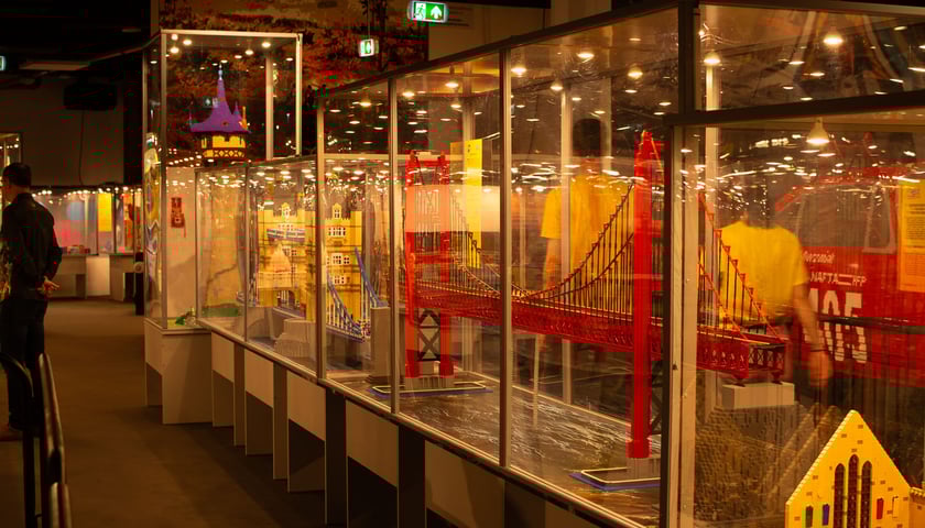 Wystawa Budowli z Klocków Lego w Sky Tower