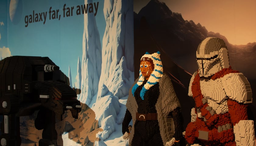 Wystawa Budowli z Klocków Lego w Sky Tower