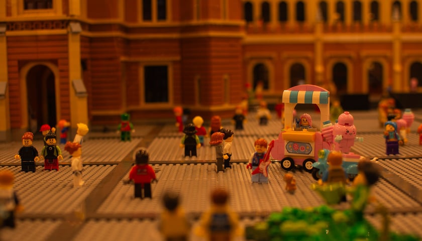 Wystawa Budowli z Klocków Lego w Sky Tower