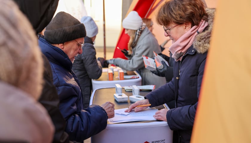 Akcja wydawania czujników tlenku węgla we Wrocławiu, 19 stycznia 2026