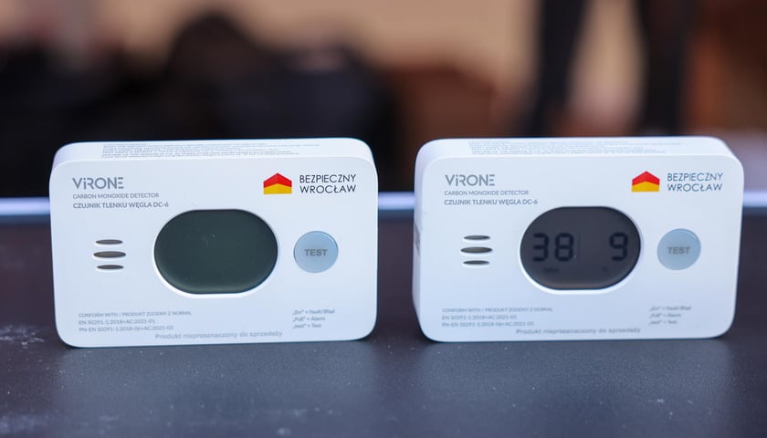 Akcja wydawania czujników tlenku węgla we Wrocławiu, 19 stycznia 2026