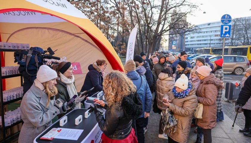 Akcja wydawania czujników tlenku węgla we Wrocławiu, 19 stycznia 2026