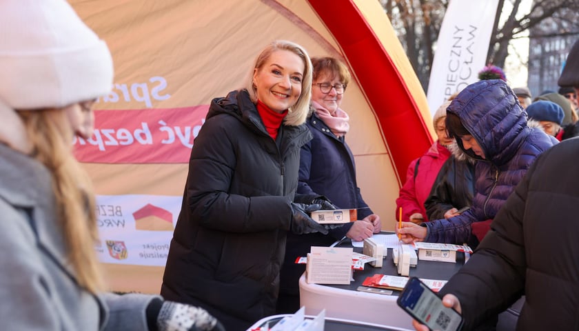 Akcja wydawania czujników tlenku węgla we Wrocławiu, 19 stycznia 2026