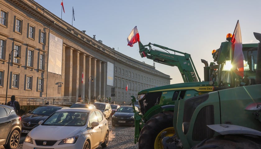 Zgromadzenie rolników pod Dolnośląskim Urzędem Wojewódzkim we Wrocławiu, 20 stycznia 2026