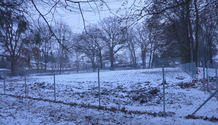 Skwer Dolnośląskich Harcerzy we Wrocławiu, styczeń 2026