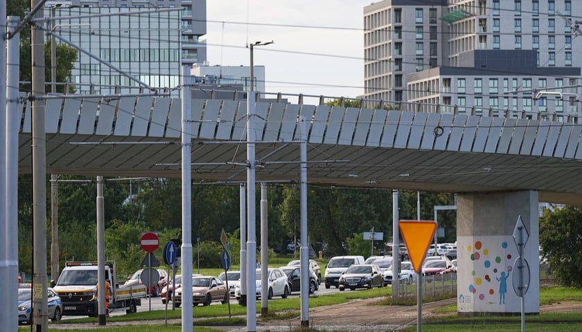Estakada wschodnia na Placu Społecznym