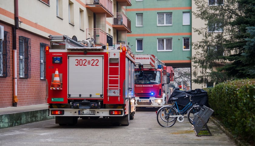Straż pożarna przy ul. Bolesławieckiej