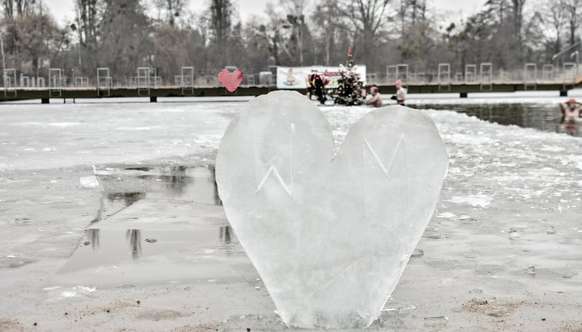 Wrocławskie Morsy grają z WOŚP. Kąpielisko Morskie Oko, 25.01.2026