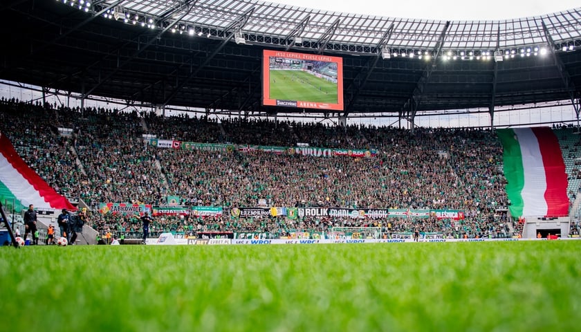 Kibice na meczach Śląska Wrocław