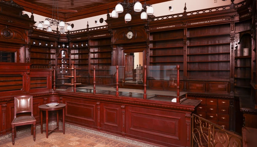 Apteka pod Słońcem we Wrocławiu. Piękne wnętrze zmieni właściciela