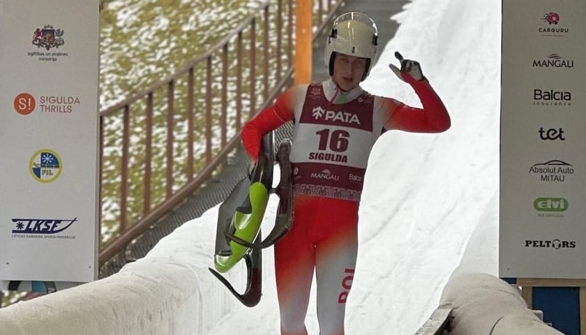 Saneczkarz Michał Gancarczyk