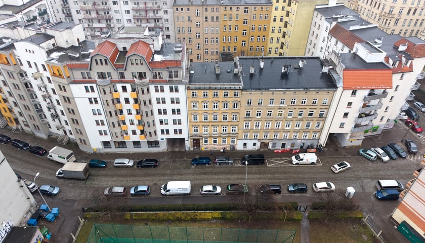 Kamienica Żeromskiego 5 przed remontem, luty 2026