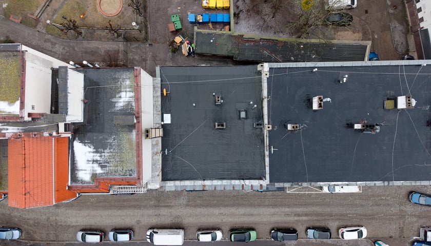 Kamienica Żeromskiego 5 przed remontem, luty 2026