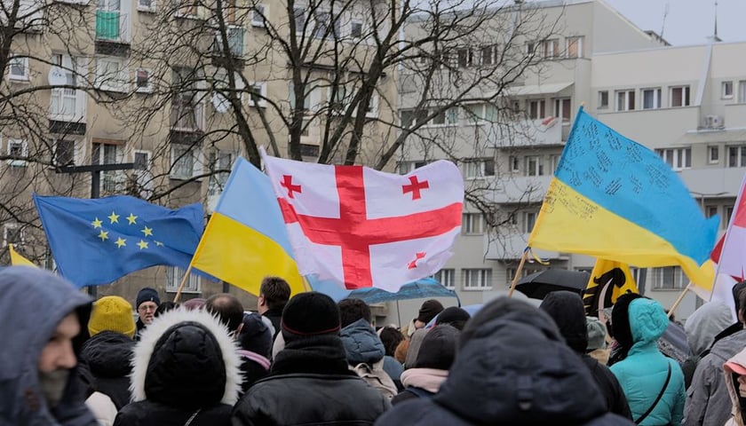 20 лютого #StandWithUkraine на пл. Новий Тарг