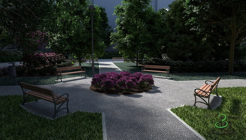 Podw&oacute;rze ma dawać chł&oacute;d i możliwość wypoczynku latem