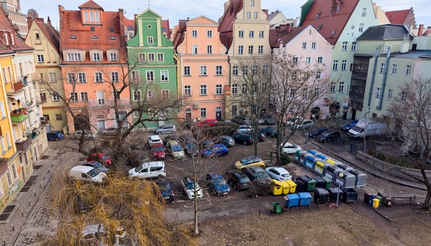 Podwórze Psie Budy w centrum Wrocławia
