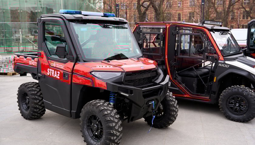 Sprzęt zakupiony przez jednostki Państwowej Straży Pożarnej na Dolnym Śląsku w ramach Programu Ochrony Ludności i Obrony Cywilnej