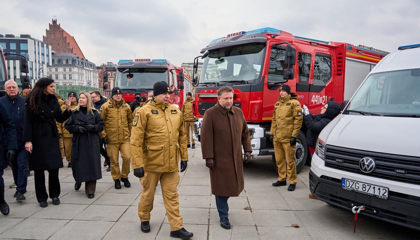 Sprzęt zakupiony przez jednostki Państwowej Straży Pożarnej na Dolnym Śląsku w ramach Programu Ochrony Ludności i Obrony Cywilnej