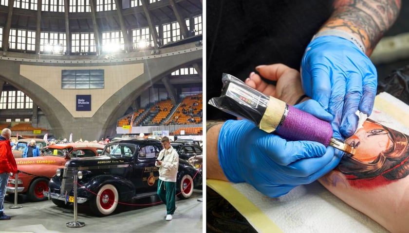 Poprzednie edycje Kustomhead i Wrocław Tattoo Show w Hali Stulecia