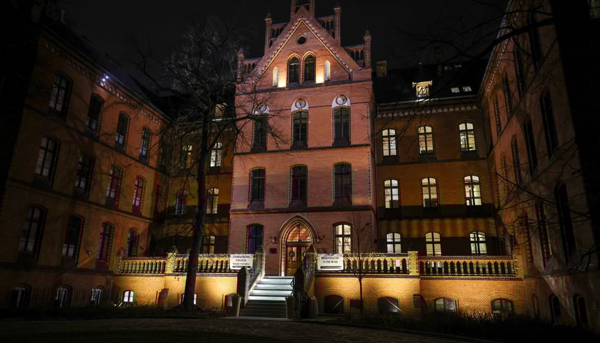 Zabytkowy Klasztor przy Al. Jana Kasprowicza we Wrocławiu.