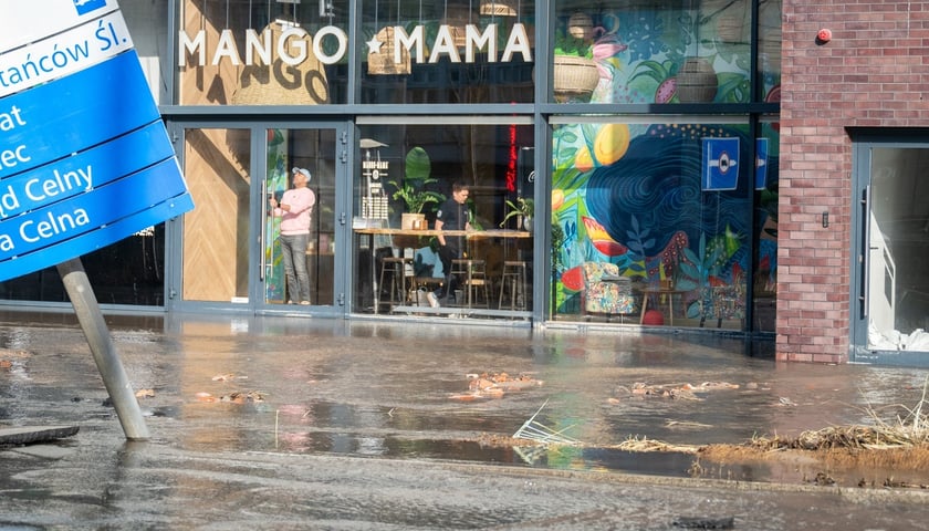 Awaria magistrali w centrum Wrocławia - 19 lutego