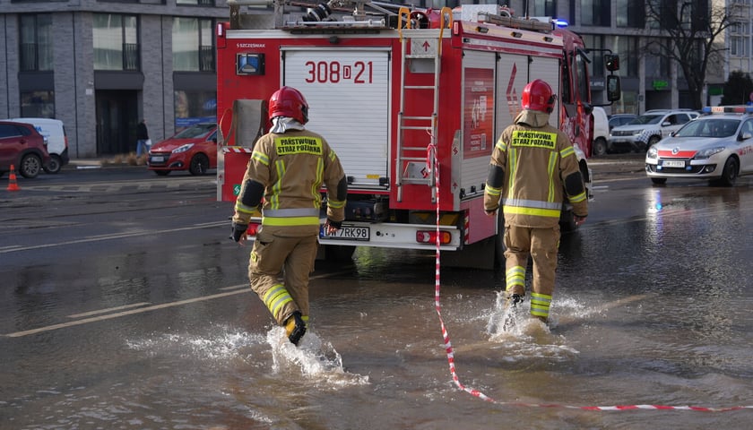 Awaria magistrali w centrum Wrocławia - 19 lutego