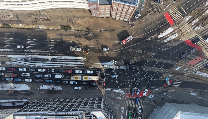 Awaria magistrali w centrum Wrocławia - 19 lutego