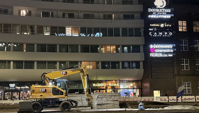 Naprawa awarii magistrali wodociągowej