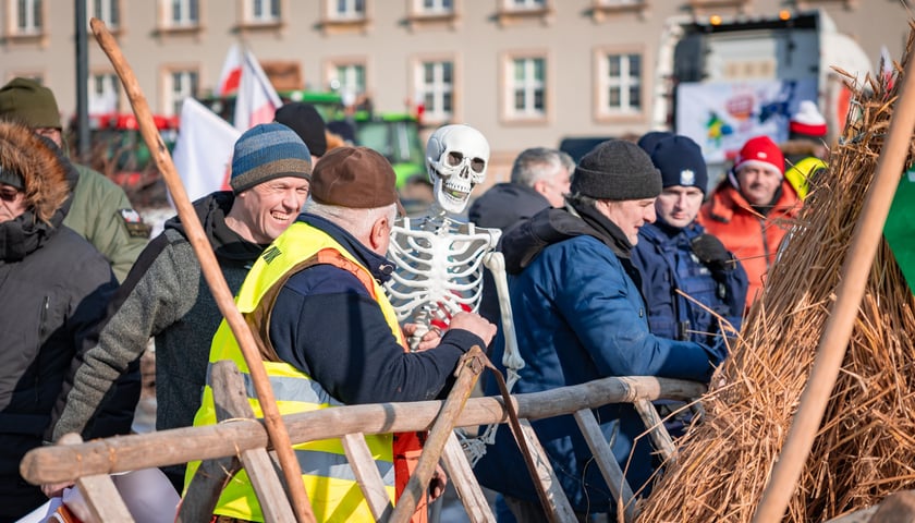 Protest związkowc&oacute;w 20 lutego 2026