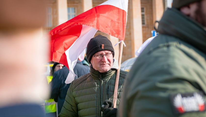 Protest związkowc&oacute;w 20 lutego 2026
