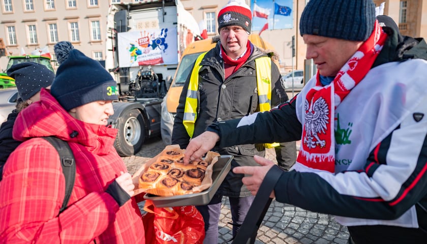 Protest związkowc&oacute;w 20 lutego 2026