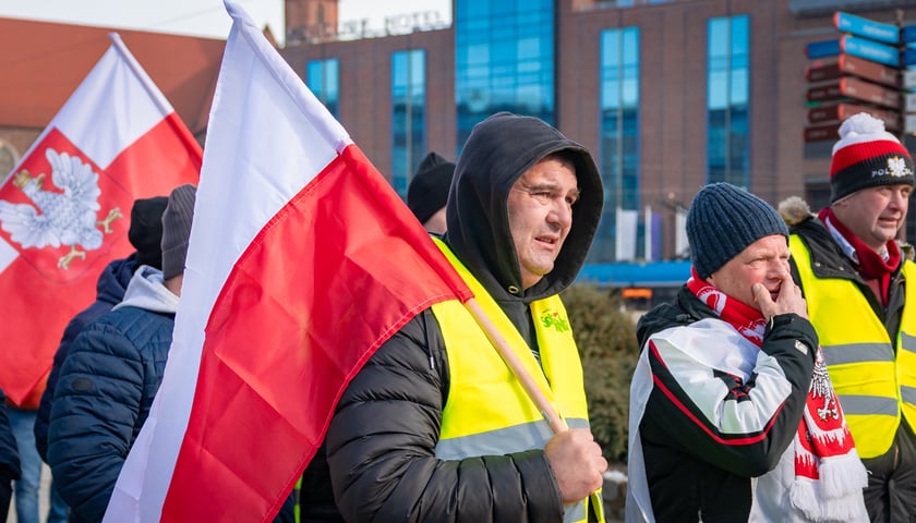 Protest związkowc&oacute;w 20 lutego 2026