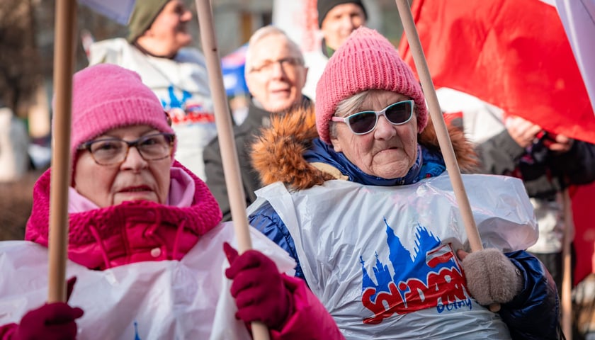 Protest związkowc&oacute;w 20 lutego 2026