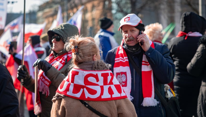 Protest związkowc&oacute;w 20 lutego 2026