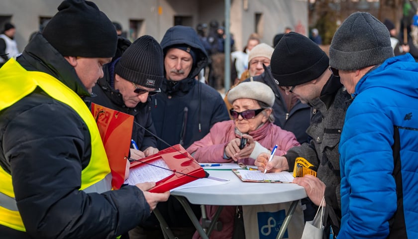 Protest związkowc&oacute;w 20 lutego 2026