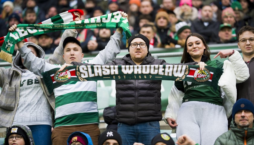 Zdjęcia kibiców z meczu Śląsk Wrocław - Odra Opole, 22.02.2026 r.