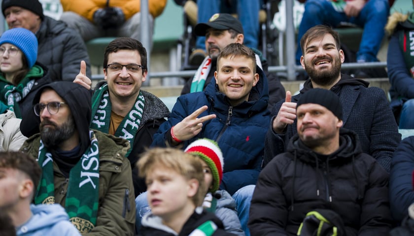 Zdjęcia kibiców z meczu Śląsk Wrocław - Odra Opole, 22.02.2026 r.
