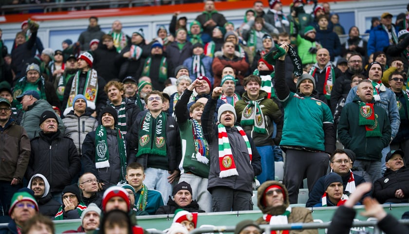 Zdjęcia kibiców z meczu Śląsk Wrocław - Odra Opole, 22.02.2026 r.