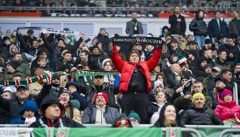 Zdjęcia kibiców z meczu Śląsk Wrocław - Odra Opole, 22.02.2026 r.