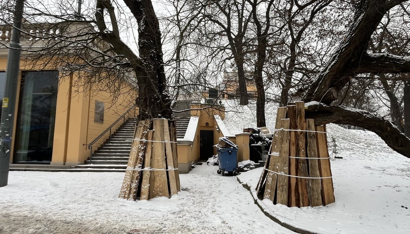 Przebudowa przejść dla pieszych w rejonie Bastionu Sakwowego