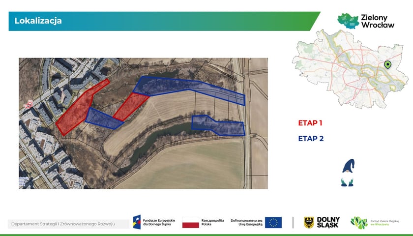 Zagospodarowanie parku Smocze Uroczysko we Wrocławiu